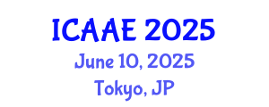 International Conference on Aerospace and Aviation Engineering (ICAAE) June 10, 2025 - Tokyo, Japan