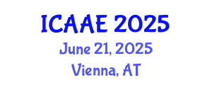 International Conference on Aerospace and Aviation Engineering (ICAAE) June 21, 2025 - Vienna, Austria