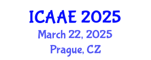 International Conference on Aerospace and Aviation Engineering (ICAAE) March 22, 2025 - Prague, Czechia