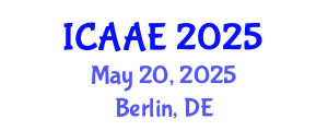 International Conference on Aerospace and Aviation Engineering (ICAAE) May 20, 2025 - Berlin, Germany