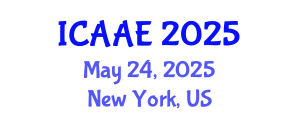 International Conference on Aerospace and Aviation Engineering (ICAAE) May 24, 2025 - New York, United States