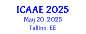International Conference on Aerospace and Aviation Engineering (ICAAE) May 20, 2025 - Tallinn, Estonia