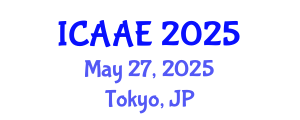 International Conference on Aerospace and Aviation Engineering (ICAAE) May 27, 2025 - Tokyo, Japan