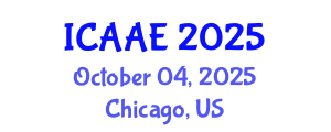 International Conference on Aerospace and Aviation Engineering (ICAAE) October 04, 2025 - Chicago, United States