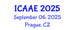 International Conference on Aerospace and Aviation Engineering (ICAAE) September 06, 2025 - Prague, Czechia
