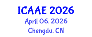 International Conference on Aerospace and Aviation Engineering (ICAAE) April 06, 2026 - Chengdu, China International Conference on Aerospace and Aviation Engineering (ICAAE) April 06, 2026 - Chengdu, China