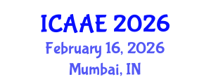 International Conference on Aerospace and Aviation Engineering (ICAAE) February 16, 2026 - Mumbai, India International Conference on Aerospace and Aviation Engineering (ICAAE) February 16, 2026 - Mumbai, India