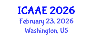 International Conference on Aerospace and Aviation Engineering (ICAAE) February 23, 2026 - Washington, United States International Conference on Aerospace and Aviation Engineering (ICAAE) February 23, 2026 - Washington, United States