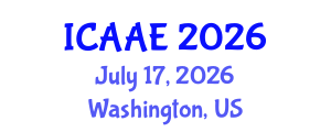 International Conference on Aerospace and Aviation Engineering (ICAAE) July 17, 2026 - Washington, United States International Conference on Aerospace and Aviation Engineering (ICAAE) July 17, 2026 - Washington, United States