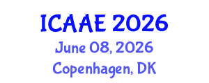 International Conference on Aerospace and Aviation Engineering (ICAAE) June 08, 2026 - Copenhagen, Denmark International Conference on Aerospace and Aviation Engineering (ICAAE) June 08, 2026 - Copenhagen, Denmark