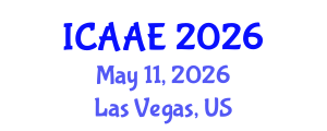 International Conference on Aerospace and Aviation Engineering (ICAAE) May 11, 2026 - Las Vegas, United States International Conference on Aerospace and Aviation Engineering (ICAAE) May 11, 2026 - Las Vegas, United States