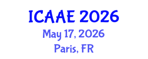 International Conference on Aerospace and Aviation Engineering (ICAAE) May 17, 2026 - Paris, France