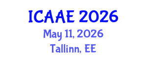 International Conference on Aerospace and Aviation Engineering (ICAAE) May 11, 2026 - Tallinn, Estonia International Conference on Aerospace and Aviation Engineering (ICAAE) May 11, 2026 - Tallinn, Estonia