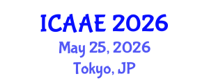 International Conference on Aerospace and Aviation Engineering (ICAAE) May 25, 2026 - Tokyo, Japan International Conference on Aerospace and Aviation Engineering (ICAAE) May 25, 2026 - Tokyo, Japan