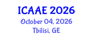 International Conference on Aerospace and Aviation Engineering (ICAAE) October 04, 2026 - Tbilisi, Georgia