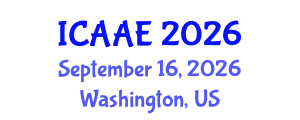 International Conference on Aerospace and Aviation Engineering (ICAAE) September 16, 2026 - Washington, United States International Conference on Aerospace and Aviation Engineering (ICAAE) September 16, 2026 - Washington, United States