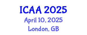 International Conference on Aerospace Avionics (ICAA) April 10, 2025 - London, United Kingdom