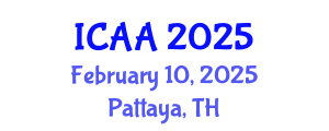 International Conference on Aerospace Avionics (ICAA) February 10, 2025 - Pattaya, Thailand