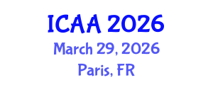 International Conference on Aerospace Avionics (ICAA) March 29, 2026 - Paris, France