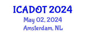 International Conference on Aerospace Design and Optimization Technologies (ICADOT) May 02, 2024 - Amsterdam, Netherlands