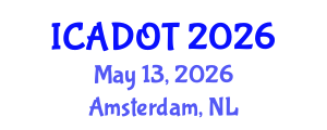 International Conference on Aerospace Design and Optimization Technologies (ICADOT) May 13, 2026 - Amsterdam, Netherlands