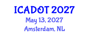 International Conference on Aerospace Design and Optimization Technologies (ICADOT) May 13, 2027 - Amsterdam, Netherlands International Conference on Aerospace Design and Optimization Technologies (ICADOT) May 13, 2027 - Amsterdam, Netherlands