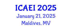 International Conference on Aerospace Engineering and Instability (ICAEI) January 21, 2025 - Maldives, Maldives