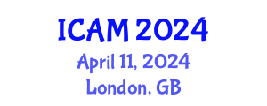 International Conference on Aerospace Medicine (ICAM) April 11, 2024 - London, United Kingdom