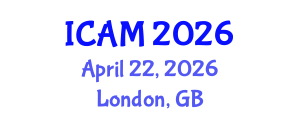 International Conference on Aerospace Medicine (ICAM) April 22, 2026 - London, United Kingdom