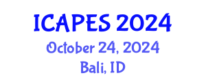 International Conference on Aerospace, Propulsion and Energy Sciences (ICAPES) October 24, 2024 - Bali, Indonesia