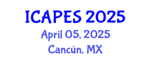 International Conference on Aerospace, Propulsion and Energy Sciences (ICAPES) April 05, 2025 - Cancún, Mexico