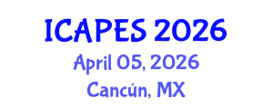 International Conference on Aerospace, Propulsion and Energy Sciences (ICAPES) April 05, 2026 - Cancún, Mexico