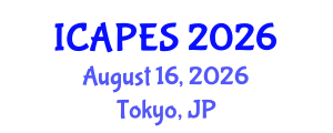 International Conference on Aerospace, Propulsion and Energy Sciences (ICAPES) August 16, 2026 - Tokyo, Japan