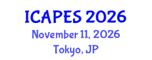 International Conference on Aerospace, Propulsion and Energy Sciences (ICAPES) November 11, 2026 - Tokyo, Japan