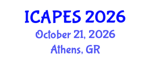 International Conference on Aerospace, Propulsion and Energy Sciences (ICAPES) October 21, 2026 - Athens, Greece