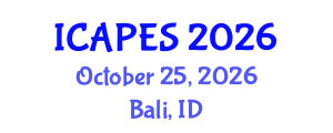 International Conference on Aerospace, Propulsion and Energy Sciences (ICAPES) October 25, 2026 - Bali, Indonesia