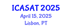 International Conference on Aerospace Sciences and Aviation Technology (ICASAT) April 15, 2025 - Lisbon, Portugal