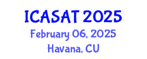 International Conference on Aerospace Sciences and Aviation Technology (ICASAT) February 06, 2025 - Havana, Cuba