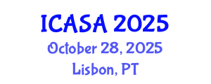 International Conference on Aerospace Systems and Avionics (ICASA) October 28, 2025 - Lisbon, Portugal