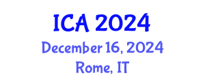 International Conference on Aesthetics (ICA) December 16, 2024 - Rome, Italy