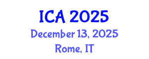 International Conference on Aesthetics (ICA) December 13, 2025 - Rome, Italy