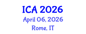 International Conference on Aesthetics (ICA) April 06, 2026 - Rome, Italy International Conference on Aesthetics (ICA) April 06, 2026 - Rome, Italy