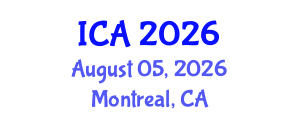 International Conference on Aesthetics (ICA) August 05, 2026 - Montreal, Canada