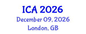 International Conference on Aesthetics (ICA) December 09, 2026 - London, United Kingdom International Conference on Aesthetics (ICA) December 09, 2026 - London, United Kingdom