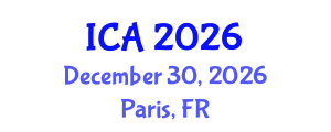 International Conference on Aesthetics (ICA) December 30, 2026 - Paris, France International Conference on Aesthetics (ICA) December 30, 2026 - Paris, France