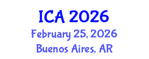 International Conference on Aesthetics (ICA) February 25, 2026 - Buenos Aires, Argentina