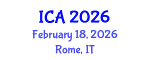 International Conference on Aesthetics (ICA) February 18, 2026 - Rome, Italy