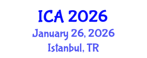 International Conference on Aesthetics (ICA) January 26, 2026 - Istanbul, Turkey International Conference on Aesthetics (ICA) January 26, 2026 - Istanbul, Turkey