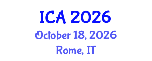 International Conference on Aesthetics (ICA) October 18, 2026 - Rome, Italy