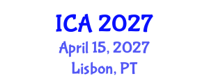 International Conference on Aesthetics (ICA) April 15, 2027 - Lisbon, Portugal International Conference on Aesthetics (ICA) April 15, 2027 - Lisbon, Portugal